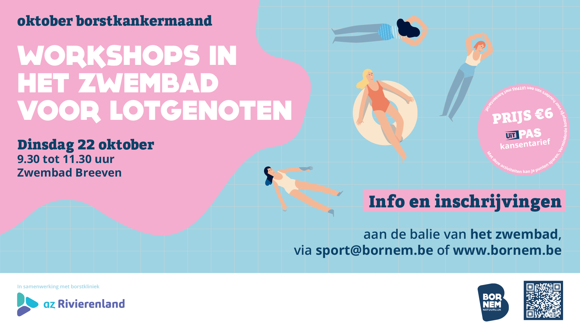 Zwemworkshop lotgenoten